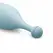EasyToys Mini Wand vibrator u plavoj boji sa 18 modova vibracije, punjiv preko USB kabla, napravljen od nežnog silikona