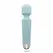 EasyToys Mini Wand vibrator u plavoj boji sa 18 modova vibracije, punjiv preko USB kabla, napravljen od nežnog silikona