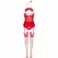 Livco Corsetti Fashion Limpid Snowflakes LC 90604 praznični set L/XL