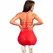 Livco Corsetti Santa's Candy LC 90722 crveni praznični komplet seksi spavaćice i tangi S/M