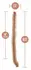 Blush Dr. Skin Plus dvostrani fleksibilni dildo od 42 cm u bež boji