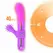 OTOUCH Magic Stick Intimate Wand Purple with 3 Attachments & Heating