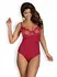 Rosalyne Intimate Wear Teddy Red - Adjustable Lace Bodysuit 2XL