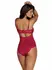 Rosalyne Intimate Wear Teddy Red - Adjustable Lace Bodysuit 2XL