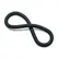 Perfect Fit Hefty Wrap podesivi silikonski prsten 30.5 cm crni