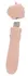 Unihorn USB Heart Throb mini intimni masažer, 10 modova, roze, 14,3 cm