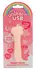 Unihorn USB Heart Throb mini intimni masažer, 10 modova, roze, 14,3 cm
