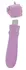 Unihorn USB Karma Lilac mini intimni masažer, nežni silikon, 14.3 cm