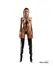 Obsessive Keira Lise bodi L/XL podesivi harness od crnog vinila