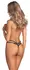 Obsessive Keira Lise Vinyl Straps Bodysuit Black S/M