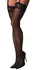 Obsessive Lecille Black Stockings S/M with Wide Lace Top