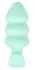 Cuties Vibrating Mini Plug Green, kompaktni silikonski intimni sistem sa USB punjenjem