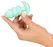 Cuties Vibrating Mini Plug Green, kompaktni silikonski intimni sistem sa USB punjenjem