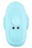 Cuties Vibrating Plug Blue - Compact Rechargeable Silicone Model 8 cm