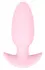 Cuties Rose Vibrating Plug - Compact Silicone Model, 7 Modes, 8 cm