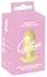 Cuties Vibrating Plug Yellow kompaktni silikonski model sa 7 modova vibracije i dužinom od 8 cm