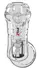 PDX Elite ViewTube EZ-Grip Prozirni Stimulacioni Sistem 21cm