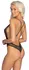 Kissable Body L/XL with Floral Embroidery, Black-Pink, Adjustable Straps