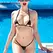 Chilirose CR 4603 crni mikro bikini set S/M, podesivi kupaći kostim
