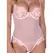 Passion Zovel bodi u nežno roze boji L/XL, elegancija prozirne mrežice i prefinjene čipke