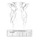 Passion Evalie beli bodi L/XL, elegantan čipkani bodi sa otvorenim leđima