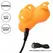 CalExotics Neon Vibes Orange ergonomski stimulator za prst sa 10 modova vibracije vodootporan