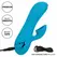 CalExotics Sunset Beach Seducer plavi vibrator sa dvostrukim delovanjem na punjenje