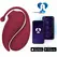 Adrien Lastic Inspiration Dual-Action Wave System & Red Remote Egg, App-Controlled
