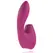 COVERME Dual Action fleksibilni silikonski intimni stimulator sa vakuumom, roze