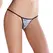 Passion Erotic Line White Thong One Size with Animal Print Design