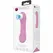ROMANCE Emerald Pink Wave Intimate Pulse Massager, 7 Modes, Waterproof