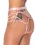 Bad Kitty Rose podesivi harness komplet sa elegantnim lancima roze S do L