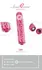 beau coeur Leo Mini Vibrator Cherry Design Compact 8.7 cm Red