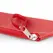 EasyToys Toy Storage Bag with Zipper Red - Luxurious Travel Pouch