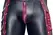 NEK muške mat pantalone XL sa lancima, kargo džepom i mrežastim umecima
