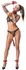 Bad Kitty Gems roze bondage set sa bisernim sjajem i zlatnim detaljima, 6 delova