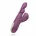 Vibe Collection Trio Tap multifunkcionalni silikonski stimulator roze