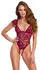 Cottelli Lingerie Body Pearls L bordo čipkani bodi sa biserima