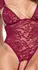 Cottelli Lingerie Body Pearls L bordo čipkani bodi sa biserima