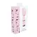Loveline Velour Mini Wand Rosa punjivi silikonski masažer sa 10 modova rada
