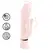 Loveline Tendre roze punjivi rabbit vibrator sa dva motora, vodootporan