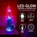RealRock LED vibrirajući ravni model sa vakuum postoljem 20cm providni