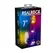 RealRock LED vibrirajući dildo 18 cm providni
