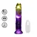 RealRock LED vibrirajući dildo 18 cm providni model