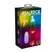 RealRock LED vibrirajući dildo 18 cm providni model