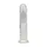 RealRock LED vibrirajući dildo 18 cm providni model