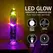 RealRock LED vibrirajući dildo 18 cm providni model