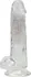 RealRock vibrirajući LED providni dildo 15 cm sa vakuum postoljem