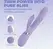 VIVE Pallina Lavender Multi-Function Intimate Stimulator IPX6 USB F1 Motors