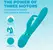 VIVE Mimi Multi-Action G-Spot Intimate Machine, Blue, Medical Silicone